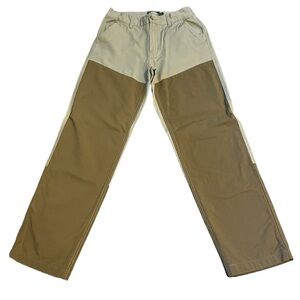 Cabelas Women’s Heavyweight Work Pants Size 8 Canvas Double Knee Cotton